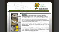 Desktop Screenshot of desertplastics-abq.com